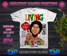 Load image into Gallery viewer, Juneteenth Center Print Design: Custom Tee Shirt- Short Sleeve (Designs 1-68)