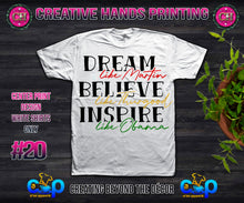 Load image into Gallery viewer, Juneteenth Center Print Design: Custom Tee Shirt- Short Sleeve (Designs 1-68)