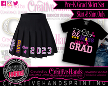 Load image into Gallery viewer, Custom Pleated Skirt (WITH CUSTOM SHIRT OPTION)