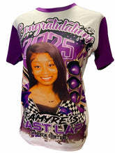 Load image into Gallery viewer, "COLOR" N White Custom Oversized Printed Tee Shirt