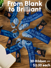 Load image into Gallery viewer, 3D Custom Ribbons