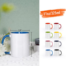 Load image into Gallery viewer, 11oz Custom Classic Ceramic Coffee Mug