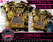 Load image into Gallery viewer, (3D) All Over Print Custom Tee Shirt - Front Only