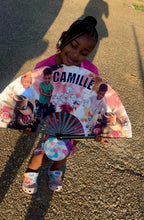 Load image into Gallery viewer, CLACK FAN Large-Sized: 13" Closed | 25" Open (CUSTOM) or 10.5" Closed | 22" Open