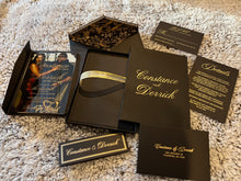 Load image into Gallery viewer, Acrylic Invitations | Acrylic Thank You | Clear Invitations | with Cardstock Box