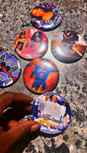 Load image into Gallery viewer, 3 Inch Personalized Pinback Buttons – A Special Keepsake for Any Occasion