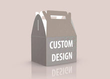 Load image into Gallery viewer, Personalized Gable Favor Boxes