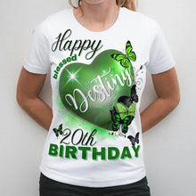 Load image into Gallery viewer, Birthday, Mother's Day etc.. Tee Shirt- Short or Long Sleeve