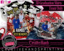 Load image into Gallery viewer, (3D) All Over Print Custom Tee Shirt - Front Only