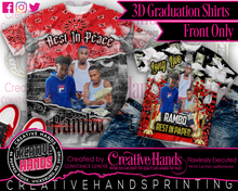 Load image into Gallery viewer, (3D) All Over Print Custom Tee Shirt - Front Only