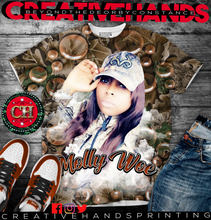 Load image into Gallery viewer, (3D) All Over Print Custom Tee Shirt - Front Only