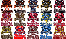 Load image into Gallery viewer, 🏈👑COLLEGE FOOTBALL KINGS Center Print Design: Custom Tee Shirt- Short Sleeve