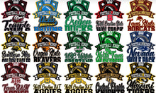 Load image into Gallery viewer, 🏈👑COLLEGE FOOTBALL KINGS Center Print Design: Custom Tee Shirt- Short Sleeve