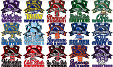 Load image into Gallery viewer, 🏈👑COLLEGE FOOTBALL KINGS Center Print Design: Custom Tee Shirt- Short Sleeve