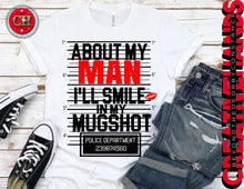 Load image into Gallery viewer, ABOUT MY Oversized Center Print Design: Custom Tee Shirt- Short Sleeve