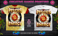 Load image into Gallery viewer, Zodiac Big Ole Energy: 3D or Center Print Tee Shirt - Front Only
