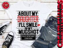 Load image into Gallery viewer, ABOUT MY Oversized Center Print Design: Custom Tee Shirt- Short Sleeve