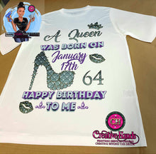 Load image into Gallery viewer, Family Center Print Design: Custom Tee Shirt- Short Sleeve