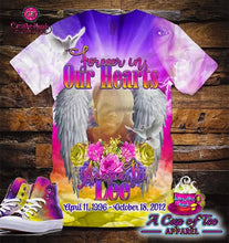 Load image into Gallery viewer, (3D) All Over Print Custom Tee Shirt - Front Only
