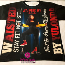 Load image into Gallery viewer, (3D) All Over Print Custom Tee Shirt - Front Only