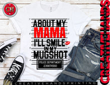 Load image into Gallery viewer, ABOUT MY Oversized Center Print Design: Custom Tee Shirt- Short Sleeve