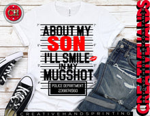 Load image into Gallery viewer, ABOUT MY Oversized Center Print Design: Custom Tee Shirt- Short Sleeve