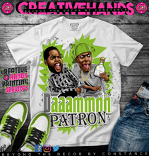 Load image into Gallery viewer, 🍾Daaammnn🍾Oversized Print Design: Custom Tee Shirt- Short Sleeve