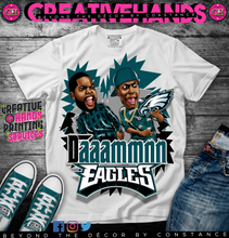 Load image into Gallery viewer, 🏈Daaammnn 🏈Oversized Print Design: Custom Tee Shirt- Short Sleeve