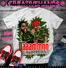 Load image into Gallery viewer, 🍾Daaammnn🍾Oversized Print Design: Custom Tee Shirt- Short Sleeve