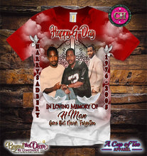 Load image into Gallery viewer, Memorial Cloud or Rest In Peace Cloud (3D) Tee Shirt - Front Only