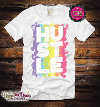 Load image into Gallery viewer, Hustle & Humble Tee Shirt (Center Design)- Short Sleeve