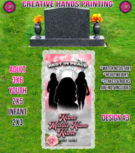Load image into Gallery viewer, Grave Cover Blanket : Custom Memorial Cover