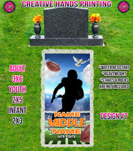 Load image into Gallery viewer, Grave Cover Blanket : Custom Memorial Cover