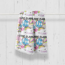Load image into Gallery viewer, Personalized Girl Blankets