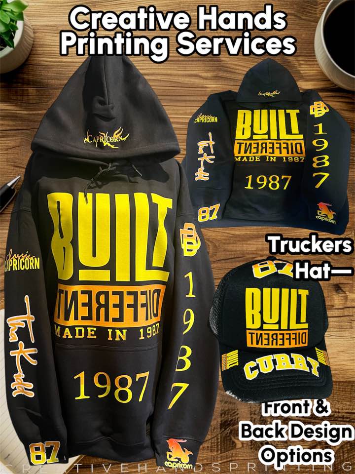 Fleece Hooded Sweatshirt (Any Design)