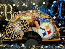 Load image into Gallery viewer, CLACK FAN Large-Sized: 13&quot; Closed | 25&quot; Open (CUSTOM) or 10.5&quot; Closed | 22&quot; Open
