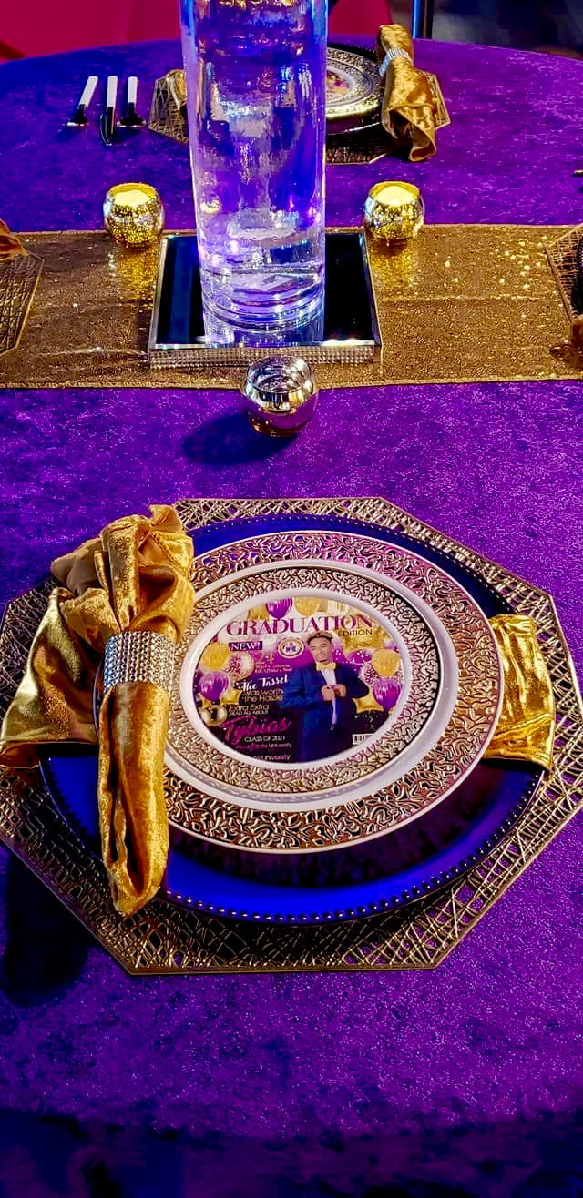 Round Plate or Charger Insert