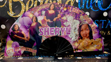 Load image into Gallery viewer, CLACK FAN Large-Sized: 13&quot; Closed | 25&quot; Open (CUSTOM) or 10.5&quot; Closed | 22&quot; Open

