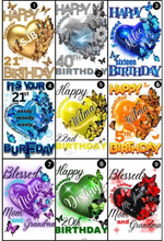 Load image into Gallery viewer, Birthday, Mother&#39;s Day etc.. Tee Shirt- Short or Long Sleeve
