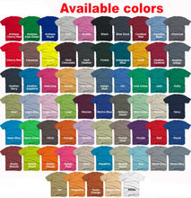 Load image into Gallery viewer, Juneteenth Center Print Design: Custom Tee Shirt- Short Sleeve (Designs 1-68)

