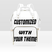 Load image into Gallery viewer, Custom Multi-Function Diaper Backpack/Diaper Bag (Model 1688)
