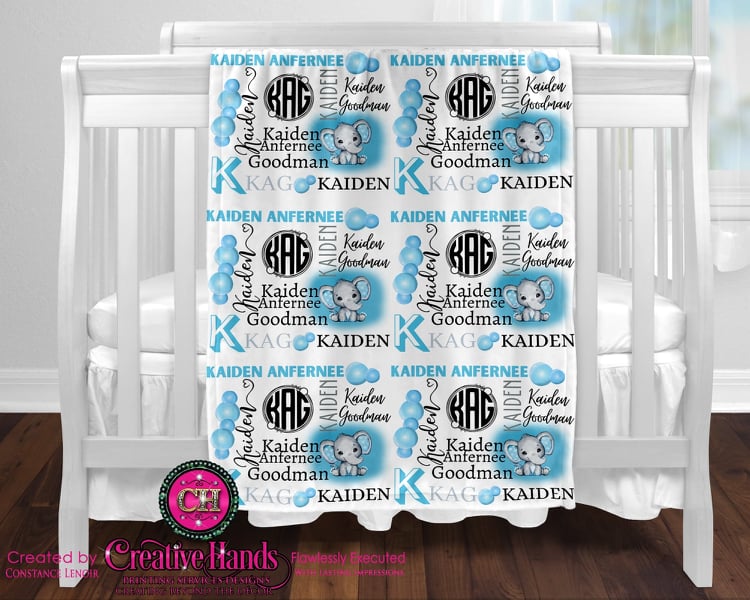 Personalized Boy Blankets