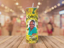 Load and play video in Gallery viewer, 20oz Skinny Tumbler Personalized
