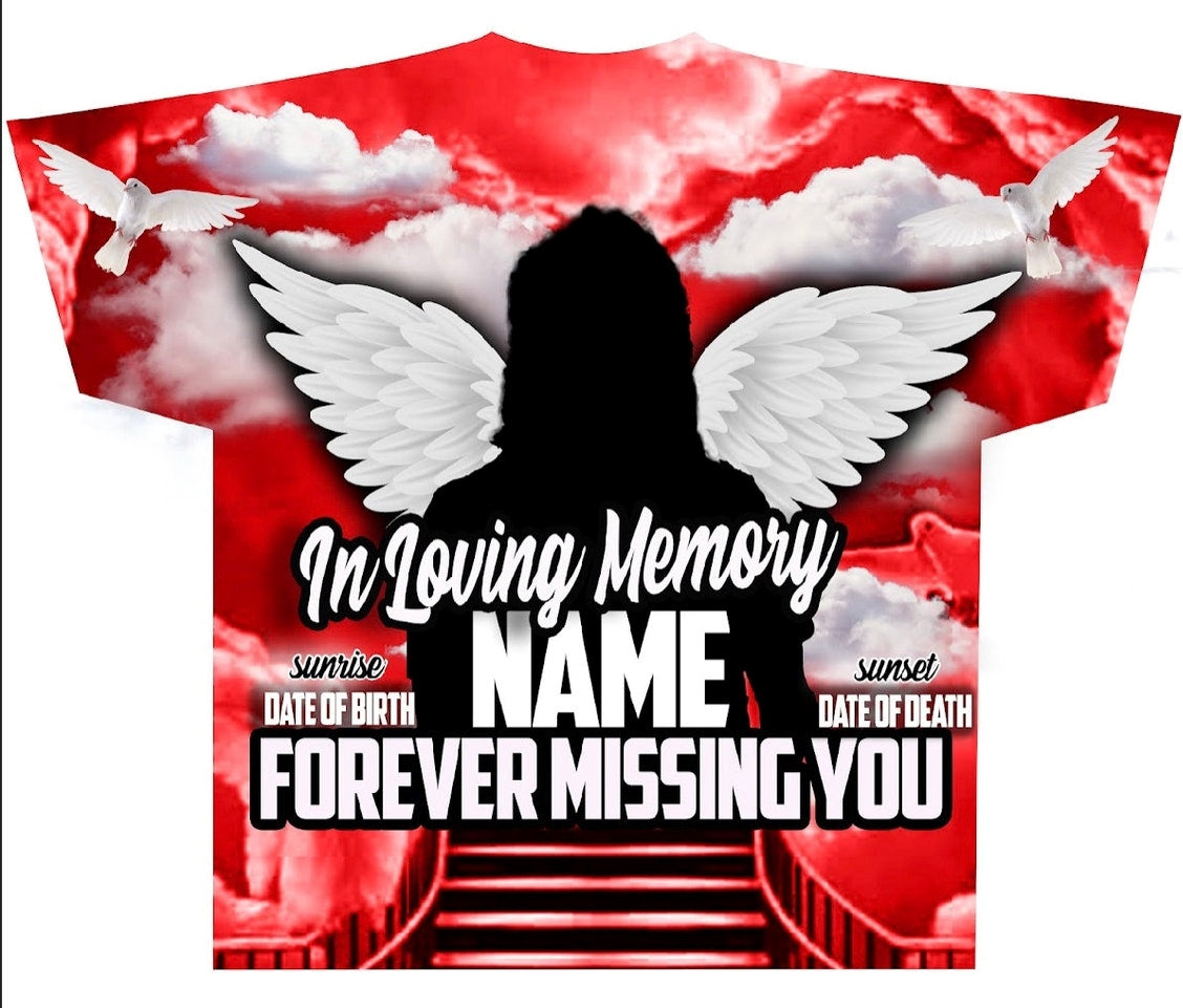 Memorial #3 (3D) All Over Print Tee Shirt - Front Only