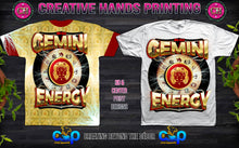 Load image into Gallery viewer, Zodiac Big Ole Energy: 3D or Center Print Tee Shirt - Front Only
