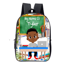 Load image into Gallery viewer, Personalized Full-Size Backpack - Custom 3D Backpack for Kids -Book Bag
