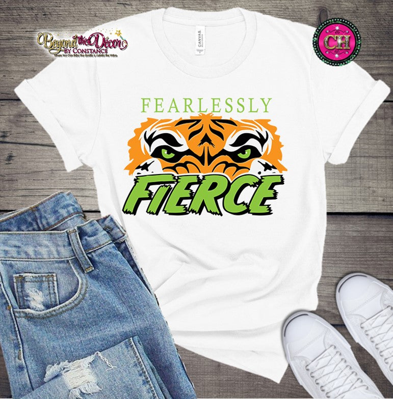 Always or Fearlessly Fierce Tee Shirt (Center Design)- Short Sleeve