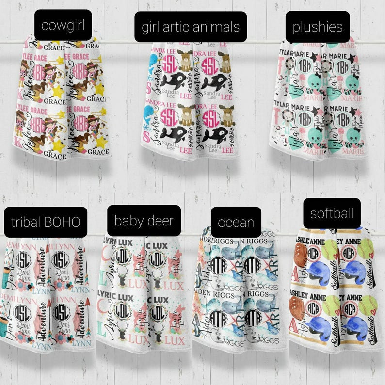 Personalized Girl Blankets