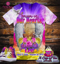 Load image into Gallery viewer, (3D) All Over Print Custom Tee Shirt - Front Only
