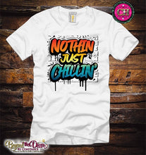 Load image into Gallery viewer, Nothing Just Chillin&#39; Shirt (Center Design)- Short Sleeve
